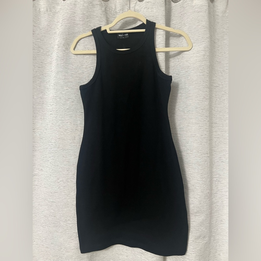 White Fox Black tank dress - size XL